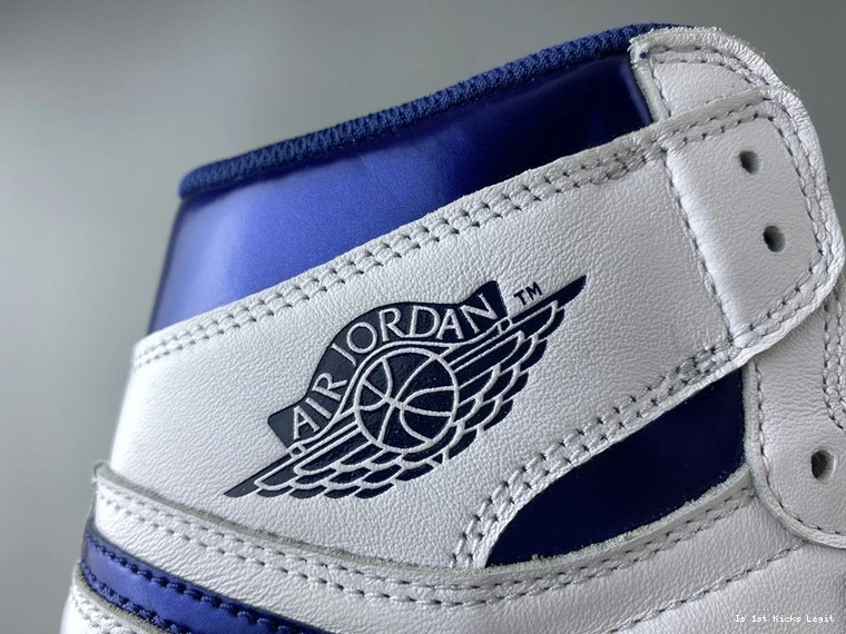 555088-106  Jordan Air “Metallic Navy 1 OG 0405